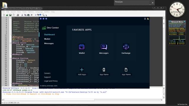 Modern Dashboard UI from zero in AutoIt v3 | Banking system UI смотреть онлайн