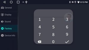 Factory settings Password & How to check System Platform of Android Car Player TS9, MT8163 & TS10