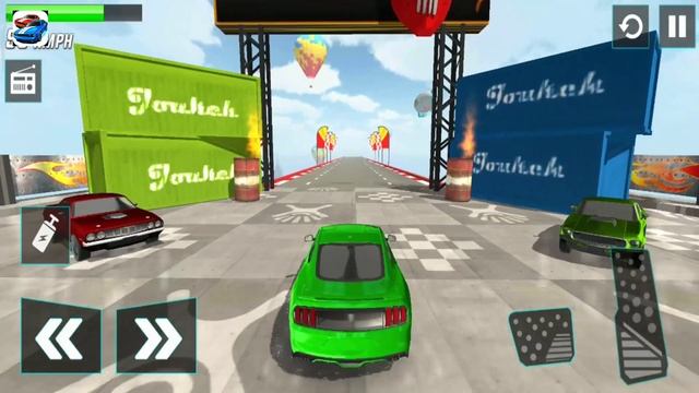 Muscle Car Stunts 2021 - Car Games - Android GamePlay #2 смотреть онлайн