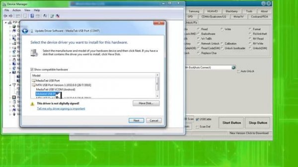MediaTek MT6261 Read Unlock Code Miracle Box