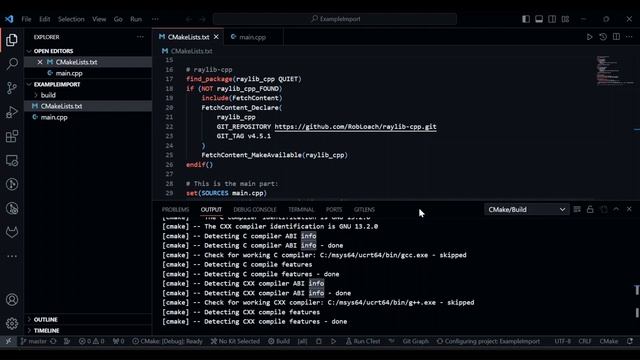 Import Raylib for C++ in Visual Studio Code (Updated смотреть онлайн