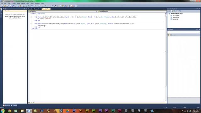 VB 2010: How To Right Click On The Form And Show ContextMenuStrip смотреть онлайн