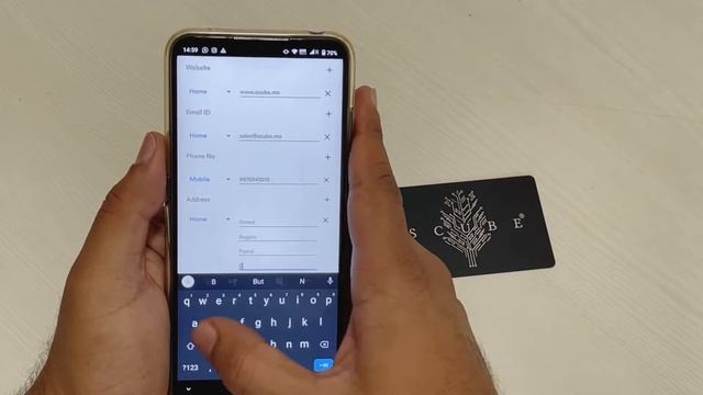 SCUBE Card Setup for Android Devices | SCUBE Smart Business Cards смотреть онлайн