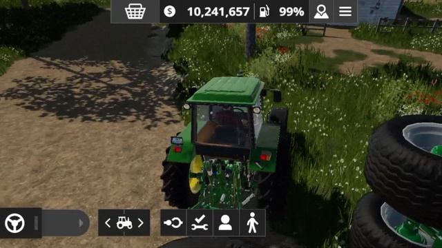 New John Deere square tractor mod in Farming simulator 20 | JohnDeereTractorMod #timelapse#tractors смотреть онлайн