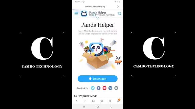 របៀប download Panda Helper ក្នុង android / How to download Panda Helper in android смотреть онлайн