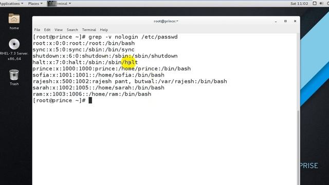 RHCSA Exam preparation, module-I, grep command смотреть онлайн