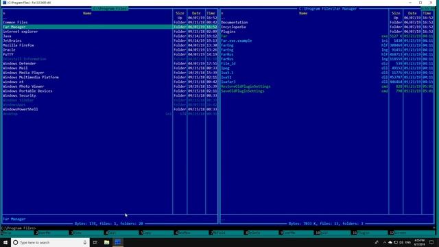 Far file manager. Installation and basic usage. смотреть онлайн