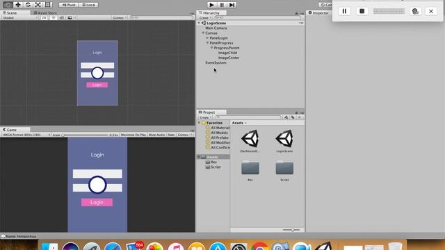 Unity 5 (Android) Lesson 3: Custom Progress bar or loader смотреть онлайн