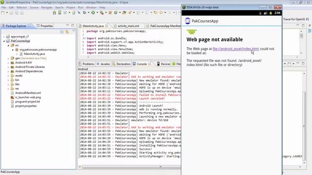 Android Development Tutorials Beginners Urdu/Hindi#49 Creating App for Website Creating WebView3/3 смотреть онлайн