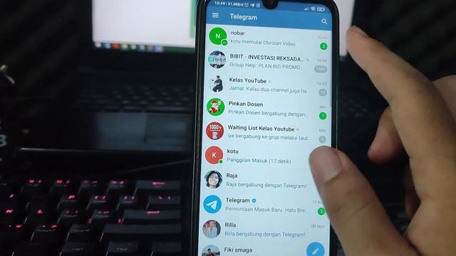 Cara Nonton Bareng Drakor Di Telegram dari Laptop / Komputer Ke Hp Android - Ko Tutorial смотреть онлайн