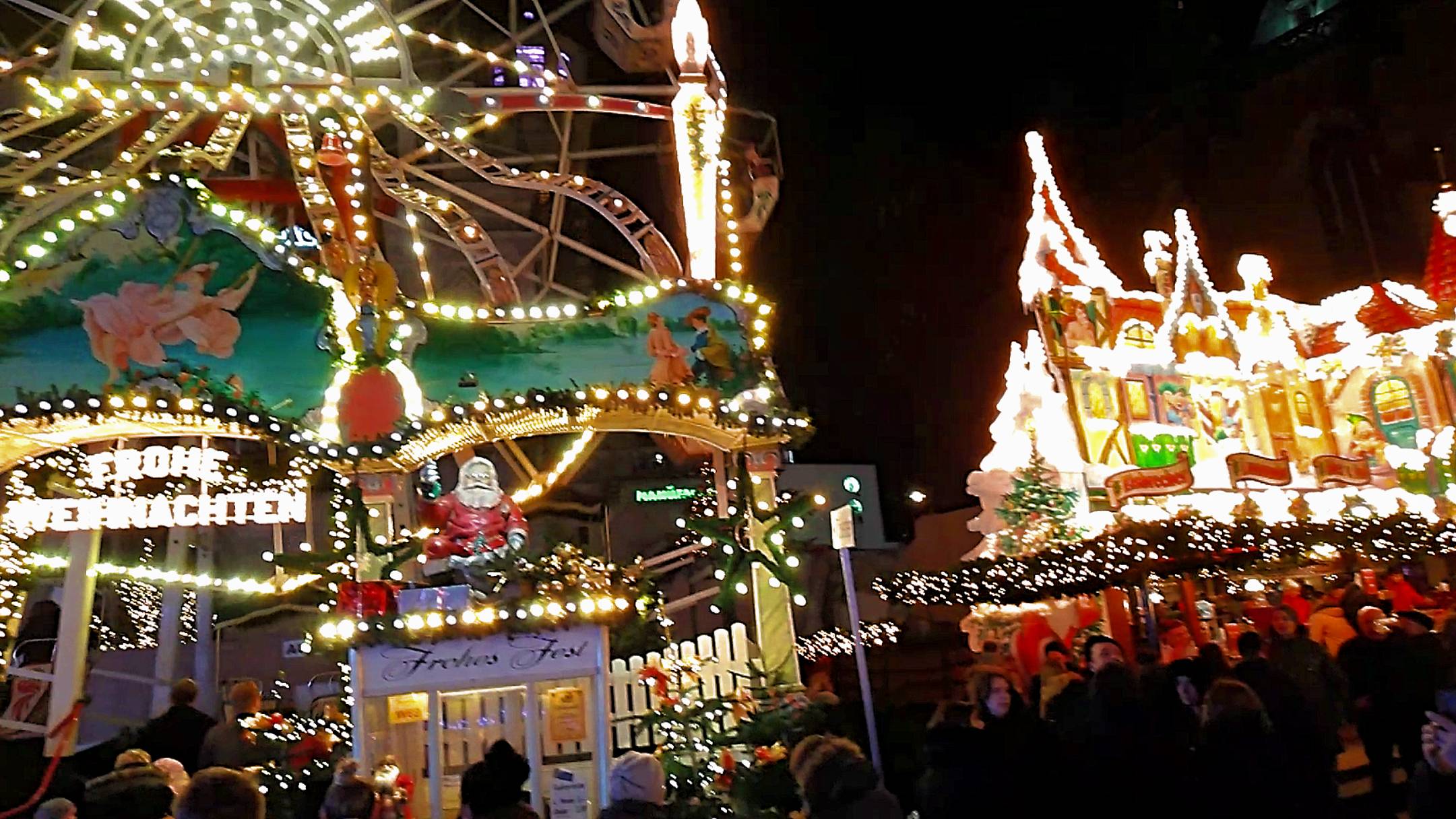 Рождественская Ярмарка в Кёльне (Германия) смотреть онлайн