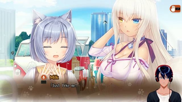 Nekopara Vol. 4: Catgirls Yuri Kiss! (First Playthrough) смотреть онлайн