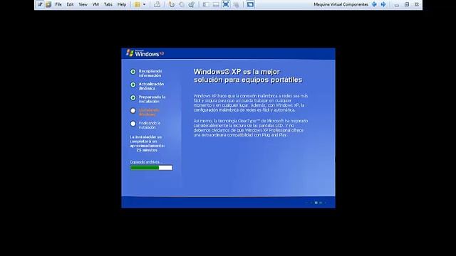 VMware workstation 8 installing Windows XP Professional SP3 смотреть онлайн