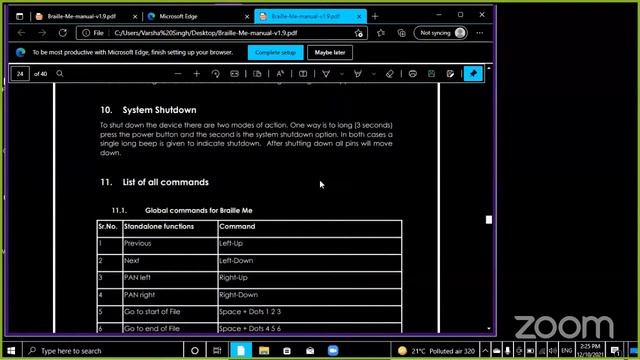 Configuring refreshable braille display devices on computer and android phones смотреть онлайн