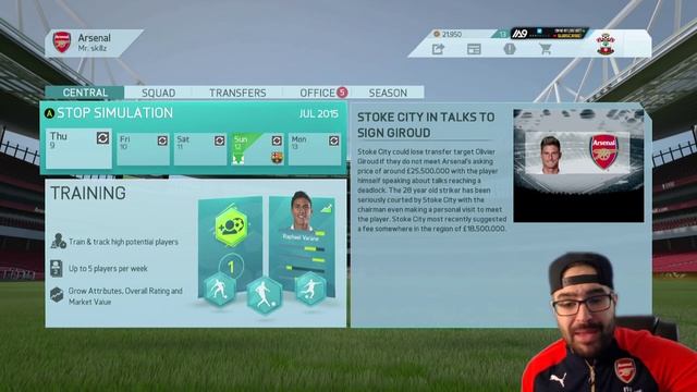 FIRST MASSIVE TRANSFER WINDOW SIGNING! - Arsenal Career Mode FIFA 16 #02 смотреть онлайн