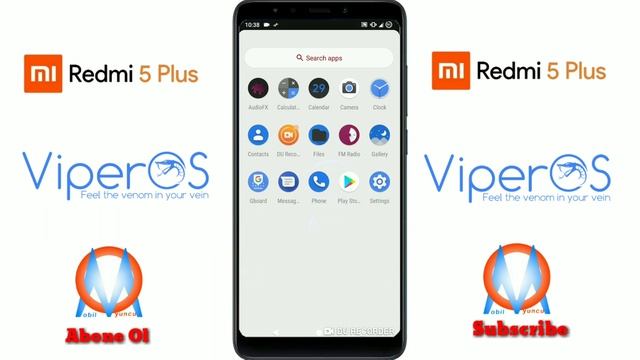 Xiaomi Redmi 5 plus Viper OS v6.0 (AOSP) (9.0 Pie) смотреть онлайн