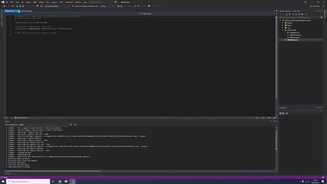 How to Setup SFML in a Visual Studio CMake Project | SFML Tutorial | gamedev | Visual Studio CMake смотреть онлайн
