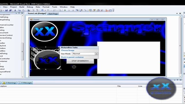 how to make a spammer in visual basic 2008 смотреть онлайн