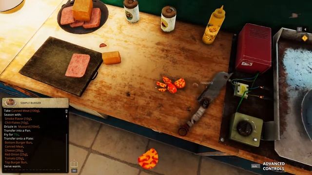 Cooking Simulator EP216: [Shelter DLC][5-Stars Attempt] Recipe 6 - Simple Burger смотреть онлайн