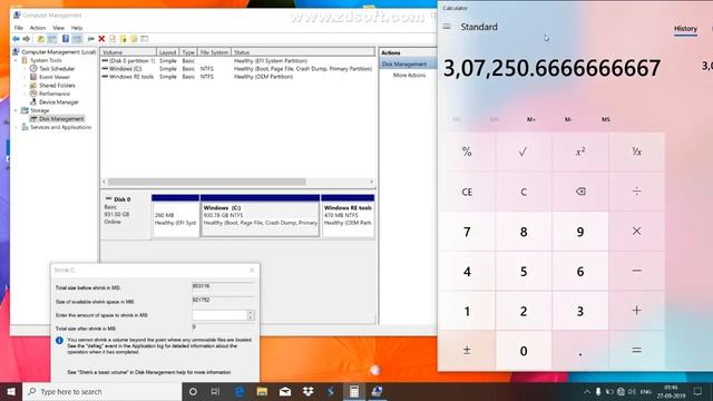 How to Create Partition in Windows 7,8.1,10 without Formatting kaise kare in your pc смотреть онлайн