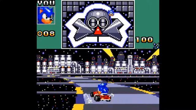 Sonic Drift 2 - Death Egg: 1"29"50 (Speed Run) [Blue GP] смотреть онлайн