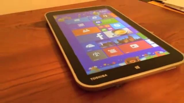 Toshiba Encore Tablet Unboxing & Review - Toshiba Windows 8 Tablet смотреть онлайн