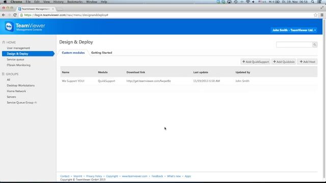 TeamViewer 9 Features: Customize your Customer Modules смотреть онлайн