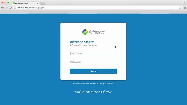 Alfresco Share смотреть онлайн