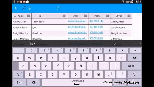 Android Database App for Business and Professionals смотреть онлайн