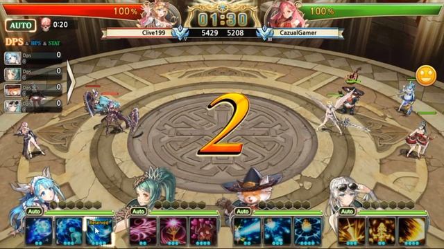 [King's Raid] Funday Monday Unlimited mana Oddy with Cassandra смотреть онлайн