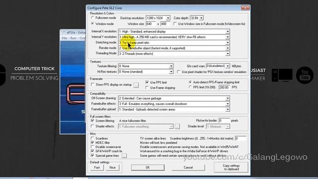 Solusi Error Missing Render-Texture Extension di EPSXE Emulator PS 1 di PC/komputer смотреть онлайн