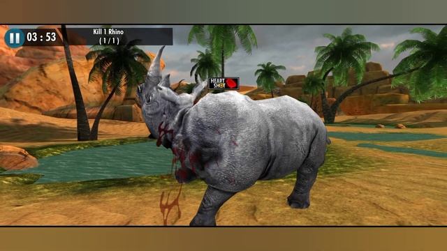 Wild Sniper 3D Hunting Games - Android Gameplay #4 смотреть онлайн