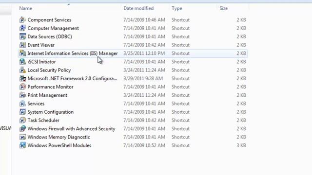 Disabling IIS in Windows 7 смотреть онлайн