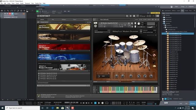 Previewing Midi files in Studio One смотреть онлайн