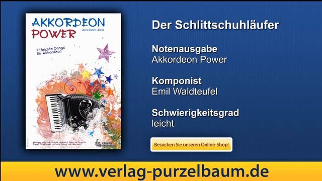 Der Schlittschuhläufer, Emil Waldteufel, aus Akkordeon Power смотреть онлайн