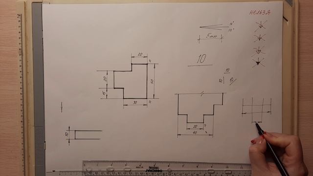 Инженерная графика. Лекция №6. "Нанесение размеров" смотреть онлайн