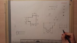 Инженерная графика. Лекция №6. "Нанесение размеров"