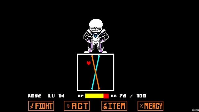 [CYF] Linklove-Tale - Sans Fight смотреть онлайн