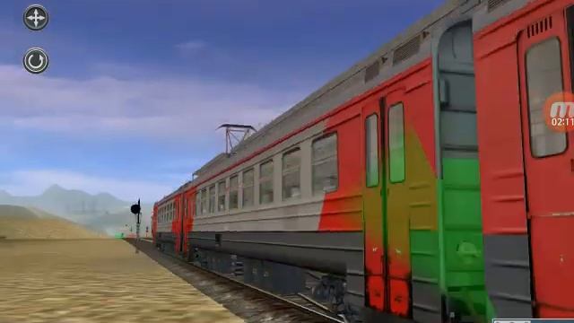 Trainz Simulator Android ЭР2Т-8011 смотреть онлайн