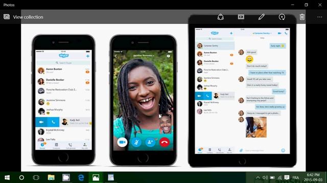 windows 10 news september 3rd 2015 TH2 update Skype and mail app смотреть онлайн