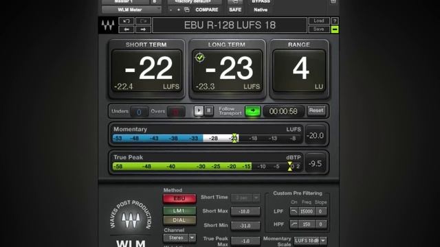Waves Loudness Meter - Quick Start Guide смотреть онлайн