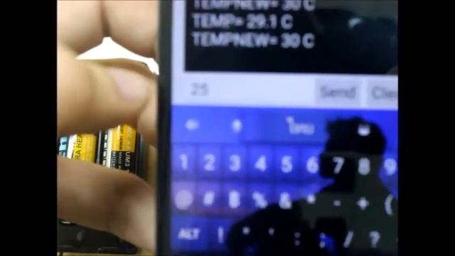 ปรับอุณหภูมิ ด้วย Android ผ่าน Bluetooth Terminal смотреть онлайн
