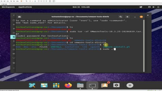 How to Install VMware Tools in PopOS 22.04 Virtual Machine on VMware Workstation 17 смотреть онлайн