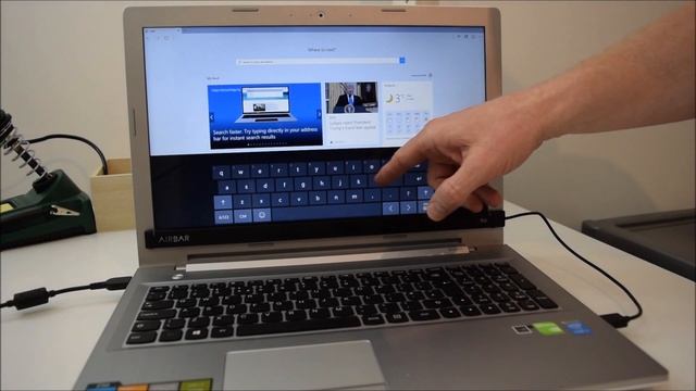 How to: Upgrade your Macbook or Windows laptop to touchscreen смотреть онлайн