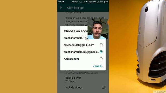 How to backup Whatsapp messages with images & videos in android in hindi. смотреть онлайн