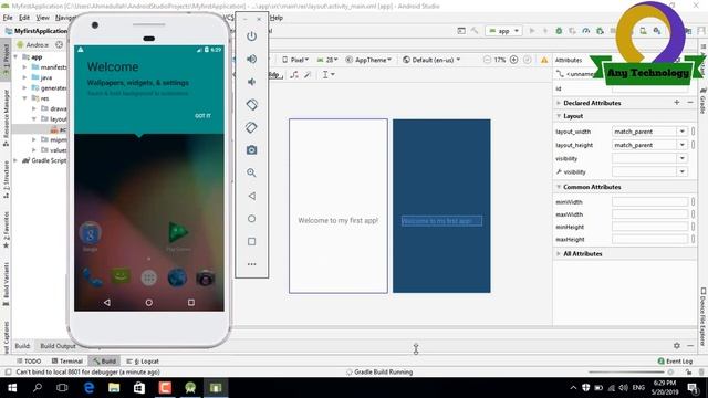 Virtual Device (Emulator) set on android studio for testing android app смотреть онлайн