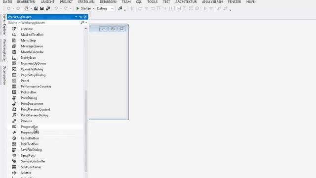 Microsoft Visual Studio 2012- Progressbar bewegen смотреть онлайн