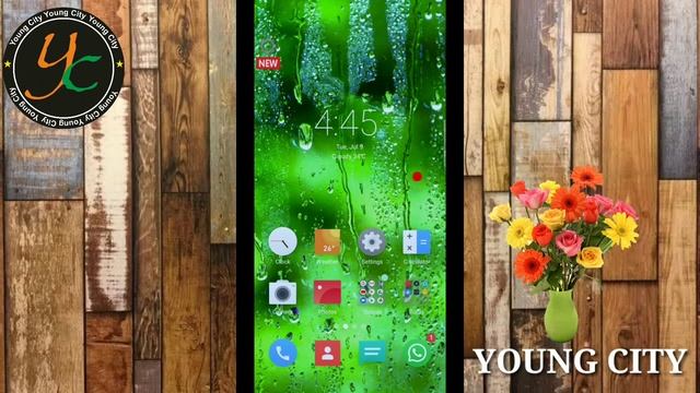 बरसात के मौसम में | Beautiful Fabulous 3D Live Theme For Android | By ! Young City смотреть онлайн