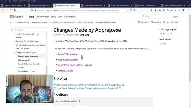 ADPREP Command Complete Tutorial Server 2016 смотреть онлайн